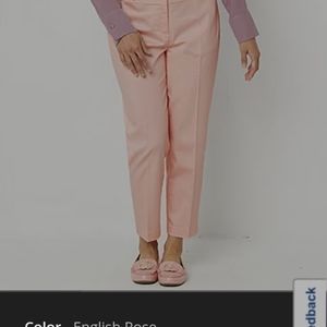 Liz claiborne emma classic pants light blush color